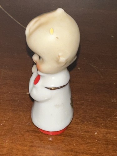 Vintage Kewpie Engel Weihnachten Chor Musik Figuren Japan MCM - Bild 3 von 5