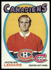 1971-72 Topps #71 Jacques Lemaire