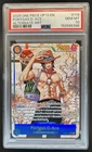2025 One Piece Portgas D. Ace Secret Rare Alt Art #OP13-119 PSA 10 GEM MINT