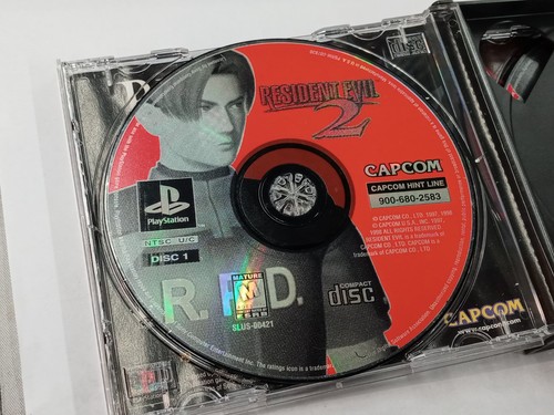Resident Evil 2 (PlayStation 1 PS1) Probado - Auténtico - Sin Manual - Imagen 5 de 10