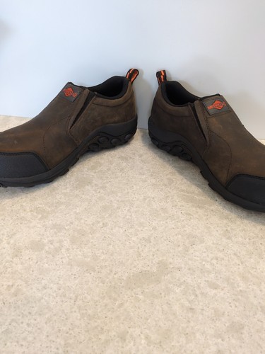 Merrell Work Steel Toe Slide On Shoes Jungle Moc Size 8 J15793W - Picture 3 of 11