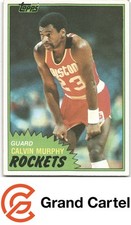 1981-82 Topps #15 Calvin Murphy - Houston Rockets GRAND CARTEL