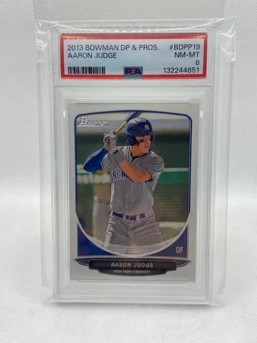 2013 Bowman DP & Pros. PSA 8 New York Yankees Aaron Judge Card #BPPP19 JC