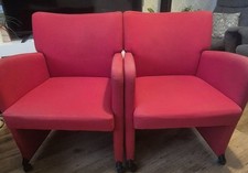 Kinnarps  Red Reception Tub Chairs