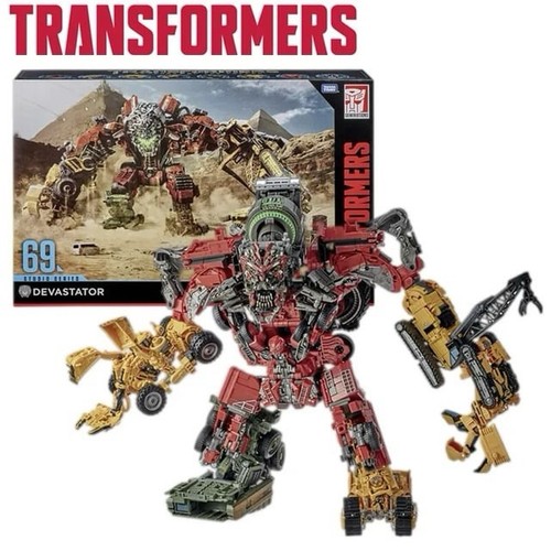 NEW MINT SEALED TRANSFORMERS MOVIE ROTF STUDIO SERIES 69 DEVASTATOR 8 PACK GIFT - Picture 2 of 16