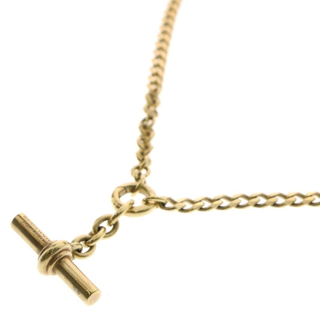 BOTTEGA VENETA Chain Necklace Silver 925 Gold Used f79e643a7f54bda99e610c63e5a2d
