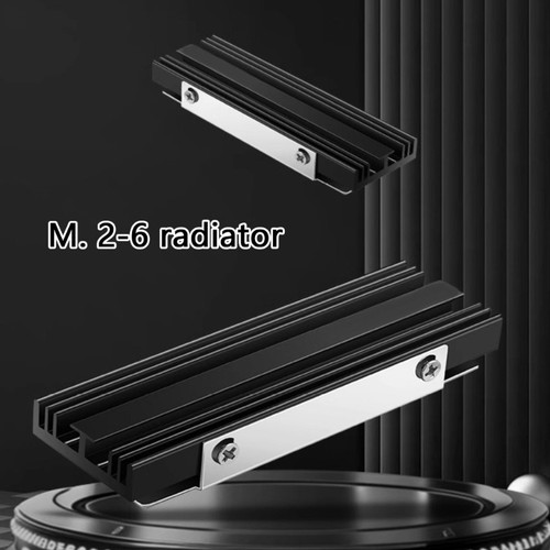 M.2 2280 SSD Heatsink M.2 NVME Radiators Aluminum PC Radiator 2280 NVME - Afbeelding 6 van 8