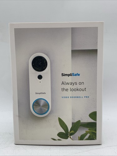 SimpliSafe Pro WIRED Doorbell Camera Smart Home Security 1080P (SSDB3) - NEW™