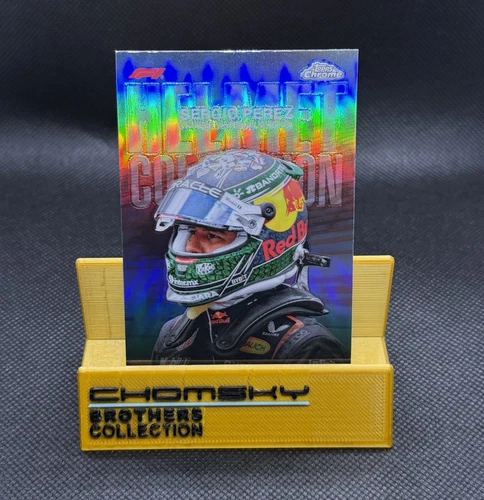 Topps Chrome Formula 1 Sergio Perez Oracle Red Bull Helmet Collection HC-2 2024