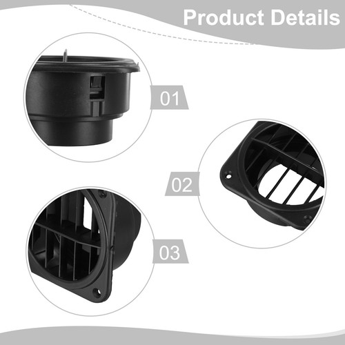 75mm Heater Duct Vent for Eberspacher For Webasto Flexible Air Direction - Picture 4 of 12