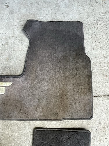 1997-2001 Honda CR-V CRV OEM Floor Mat Full Set Black Carpet Used Gray - Picture 7 of 14