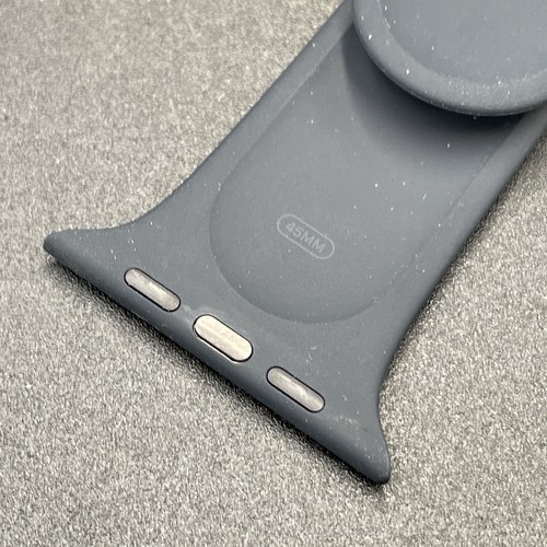 GENUINE Apple Watch Sport Band 45mm M/L Series 9/8/7/6/5/SE - Midnight - Zdjęcie 6 z 10