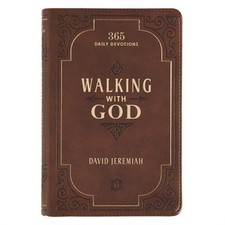 Devotional Luxleather Walking with God (Leather / Fine Binding)