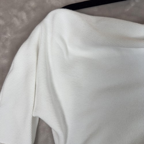 We The Free Free People Shirt Womens Extra Small Boatneck Long Sleeve Thermal - Picture 14 of 18