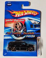 Hot Wheels FASTER THAN EVER FTE 07 Cadillac Escalade - 2006 Prime Edizioni #034