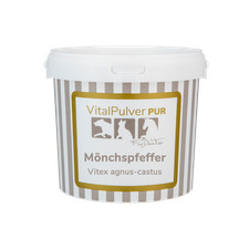 M&ouml;nchspfeffer Pulver, 100% rein, Hormon-regulierend, f&uuml;r Hunde, Katzen & Pferde