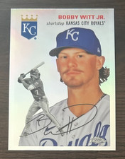 Bobby Witt Jr. Refractor 2023 Topps Chrome Platinum Anniversary Edition