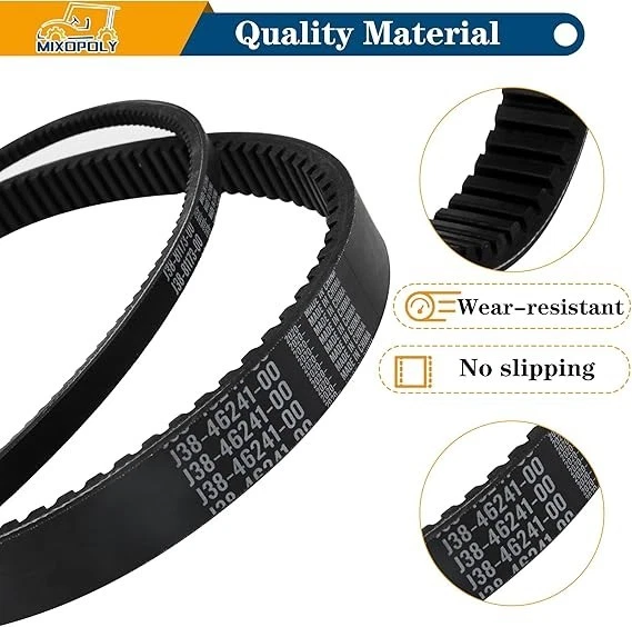 Reemplazo de correa de generador de accionamiento y arranque para carro de golf para Yamaha G2, G5, G8, G... Foto 2 de 4