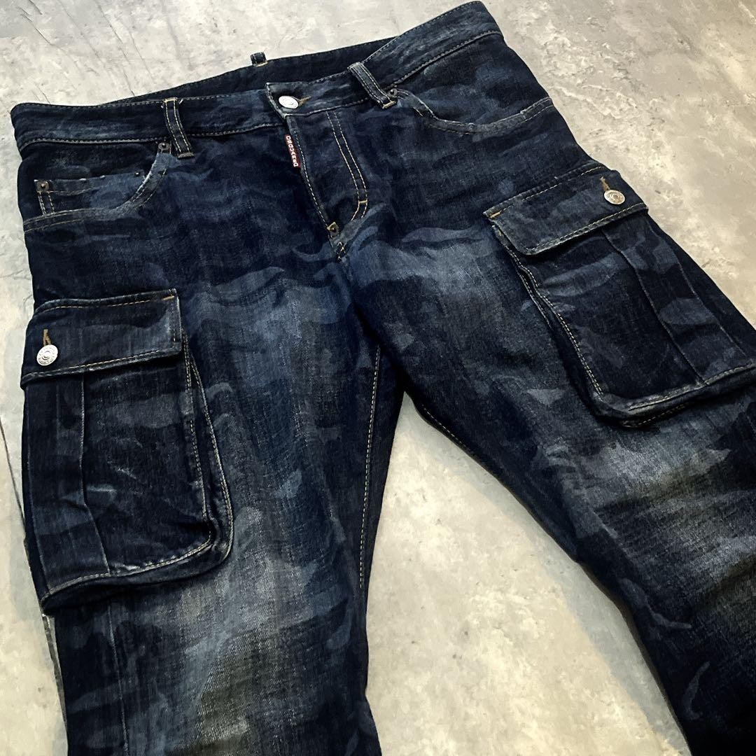 パンツ 14ss archive DSQUARED2 Cargo denim Pant DSQUARED 2 Men Pants 14Ss Archive Cargo Denim Pant Limited