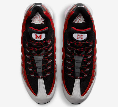 Nike Air Max 95 OG Shoes Black Dark Team Red Varsity Red Men's | Size 8 - 13