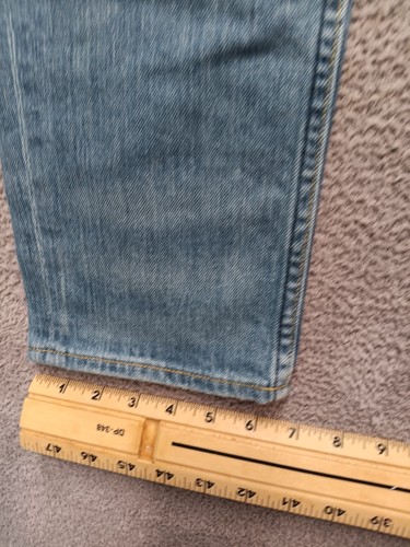 AllSaints REX Men’s Skinny Jeans 32x32 Light Wash Distressed Stretch Denim Zip F - Picture 6 of 11