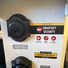 Montara Single Cylinder Door Handset with Juno Entry Door Knob - Venetian Bronze