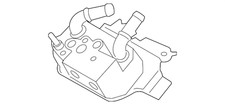 Genuine Ford Auxiliary Cooler FL3Z-7A095-B