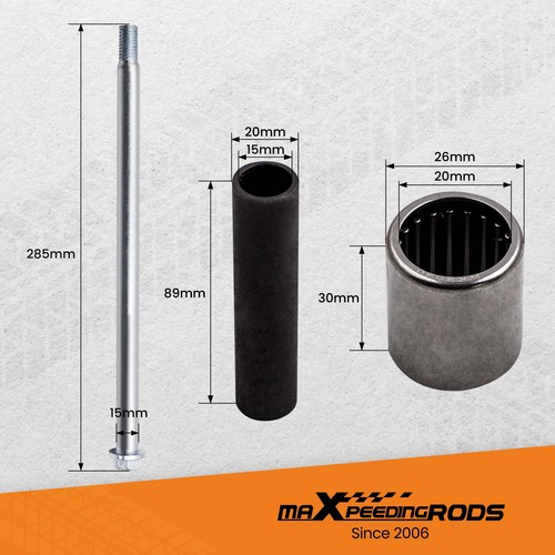 Swingarm Pivot Rebuild Kit - Bearings, Bolt & Nut Included For Honda TRX400EX/X - Picture 2 of 19