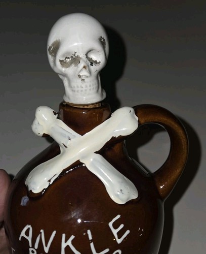 Ankle Breaker Favorite Of General Stonewall Jackson Crossbones Skelett BrownJug - Bild 3 von 14