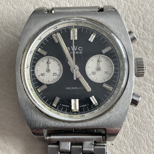 Reloj de pulsera para hombre BWC Swiss Chronograph 17 Seventeen Jewels - Imagen 2 de 16