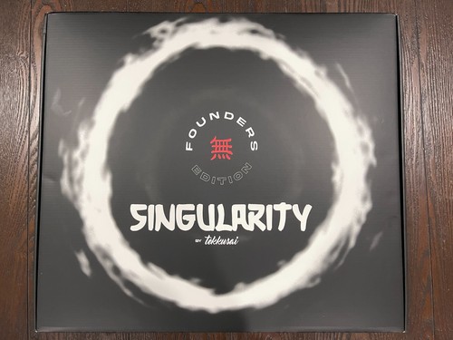 Singularity by Tekkusai - Limited Founders Edition Premium Glas Mousepad