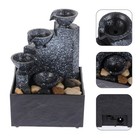  Indoor Water Feature Tabletop Fountains Battery Powered Office Adorn