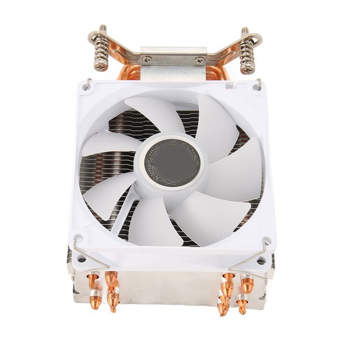 9cm Chłodnica CPU 4 miedziane rury grzewcze Kolorowe oświetlenie 3Pin Komputer hydrauliczny ESE - Zdjęcie 19 z 22