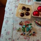 Vintage  Glass Christmas Baubles. Baubles. Various Sizes 