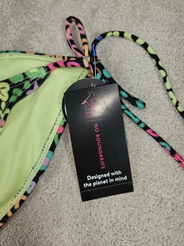 No Boundaries Junior Größe L (11-13) Print String Bikinihose neu mit Etikett - Bild 7 von 9