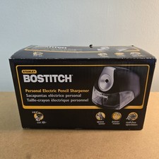 Bostitch EPS4BK 4.25" x 8.4" x 4" Personal Electric Pencil Sharpener - Black New