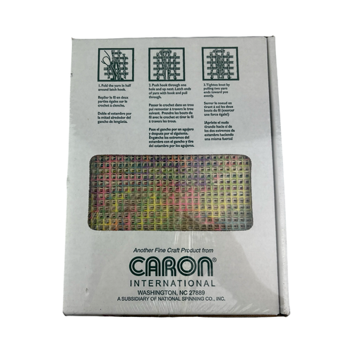 CARON Classics Riegel Haken Teppich Kit Country Harvest 20x 30 Neu CC0105 Versiegelt Vintage - Bild 2 von 6