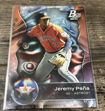 2023 Bowman Platinum - Jeremy Pena #23 Ice Pattern Foil