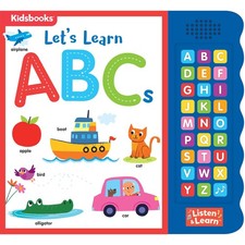 27-Button Sound Book Let's Learn ABCs -- Kidsbooks Publishing - Board Book