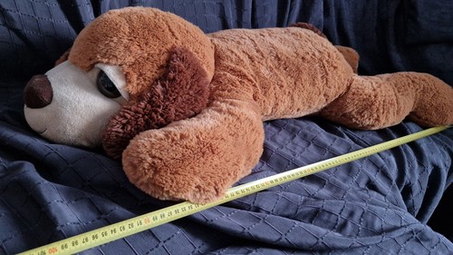 XXL Plüschtier Hund Kuscheltier Stofftier Plüschhund 100 cm Plüsch Riesig Groß - Bild 11 von 15