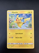 Pikachu 19/68 Hidden Fates Common Pokemon Card 2019 LP-NM