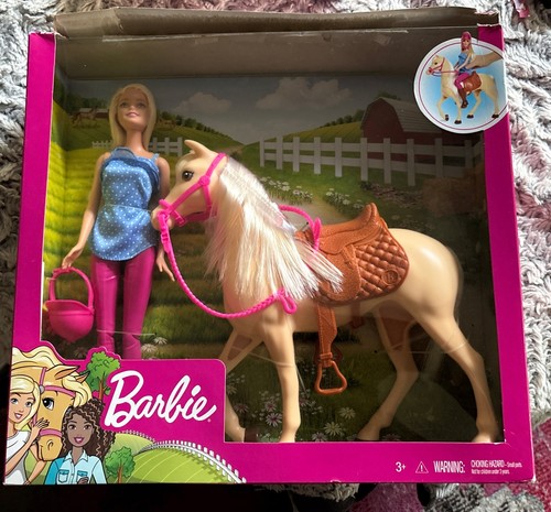 Barbie liebt ihr Pferd Spielset Reitoutfit & Zubehör versiegelte Verpackung Beschreibung lesen