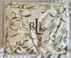 Ralph Lauren Paisley Cream Romantic Traveler Floral Cali King Bedskirt Old Money