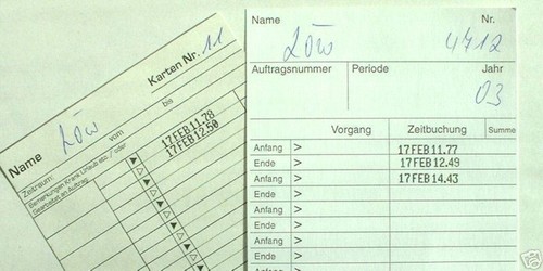 Zeiterfassung Amano PIX 200 für Auftragserfassung inkl. Klingel für Pausenzeiten - Bild 2 von 9