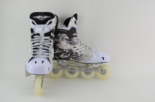 Mission Inhaler WM01 inline Hockey Skates Senior Size 9 D (0410-8985)