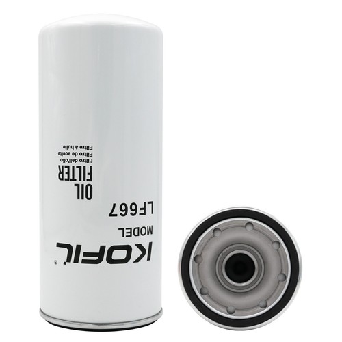 6X-LF667 Oil Filter,Replaces B7600, P553191, PH49A, LFP3191, 51791,30 Micron - Picture 2 of 7