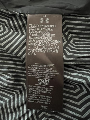 Under Armour Wildwood Storm 2 ColdGear Infrared 3 in 1 Jacket Black YSM Small S - Picture 5 of 24