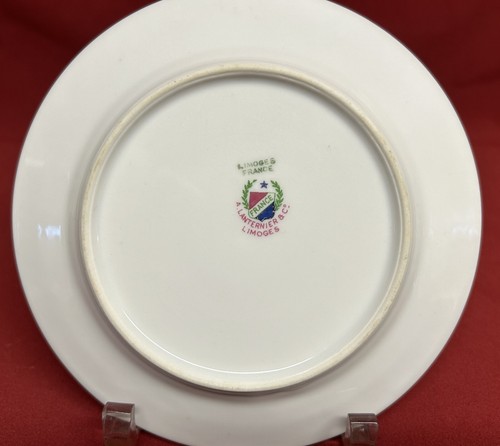 Lanternier Limoges LNT318 (4) 6" Bread & Butter Plates - Picture 3 of 3