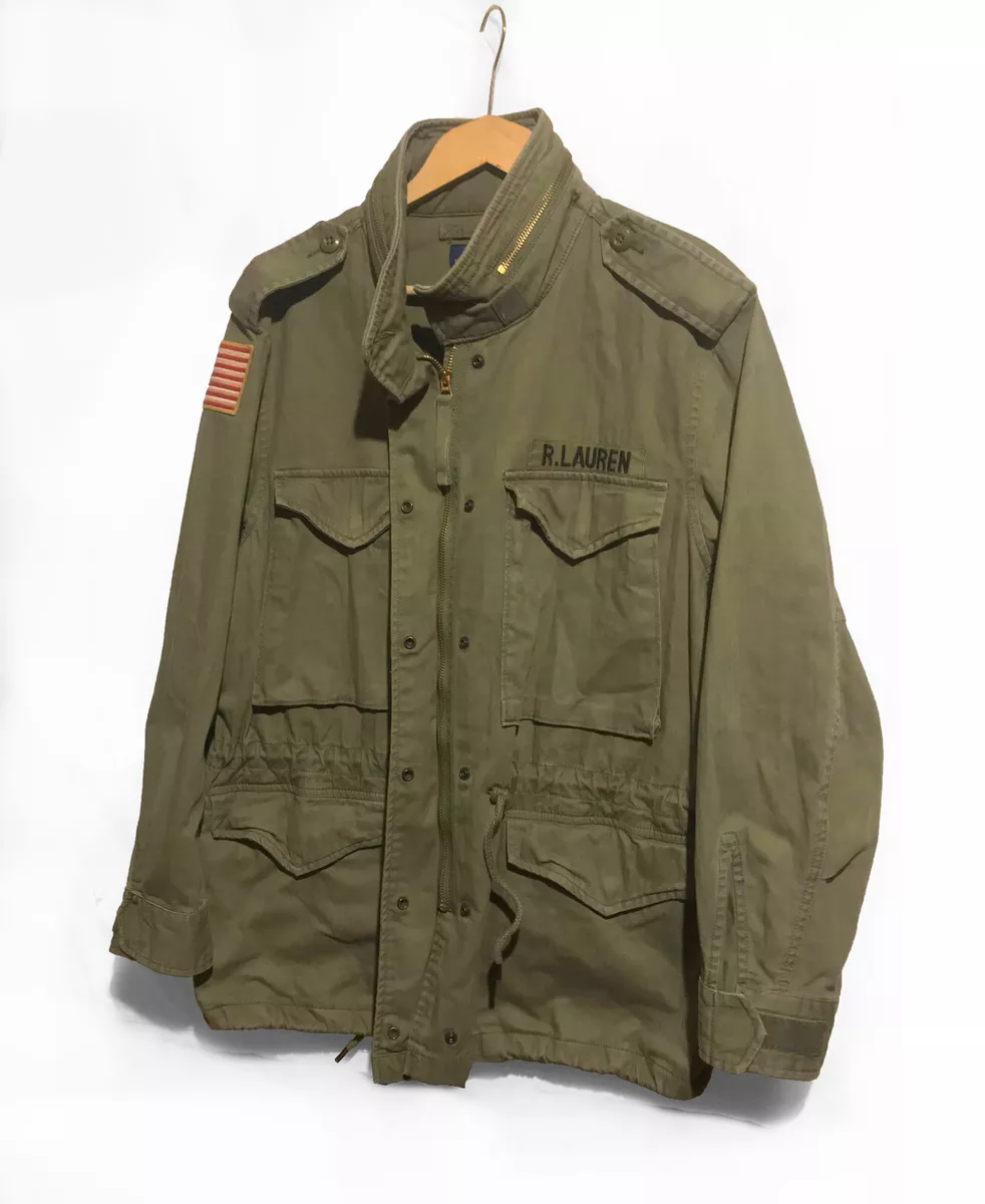 Ralph lauren men's army jacket sales