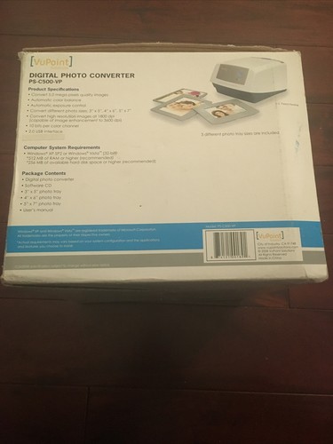 VuPoint PS-C500-VP Scanner - Picture 3 of 3